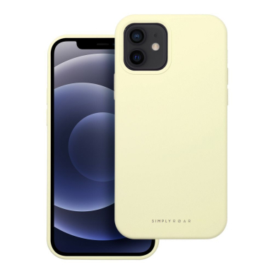 iPhone 12/12 PRO light yellow ROAR CLOUDSKIN nugarėlė