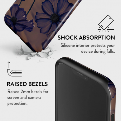 iPhone 12 / 12 PRO Magsafe Velvet Night Tough BURGA nugarėlė 3