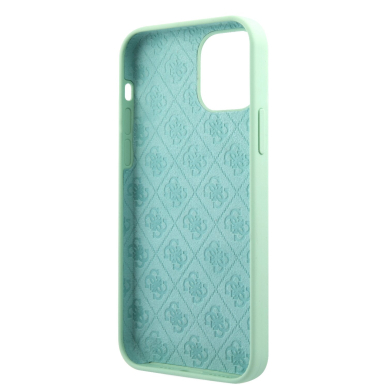 iPhone 12/12 PRO mėtos spalvos GUESS nugarėlė GUHCP12MLSLMGGN 6