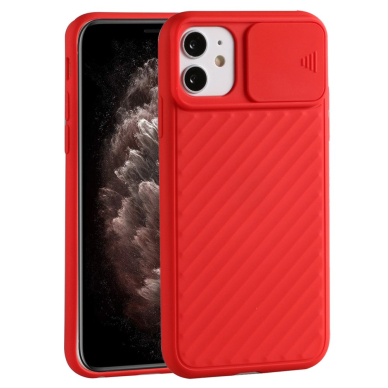 iPhone 12/12 PRO raudona Tracy CAMSHIELD nugarėlė