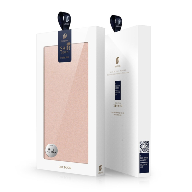 Iphone 12/12 PRO rausvas DUX DUCIS dėklas 7