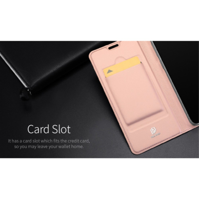 Iphone 12/12 PRO rausvas DUX DUCIS dėklas 8