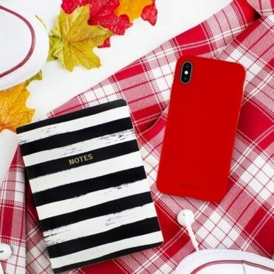 iPhone 12/12 PRO red MERCURY SILICONE nugarėlė 6