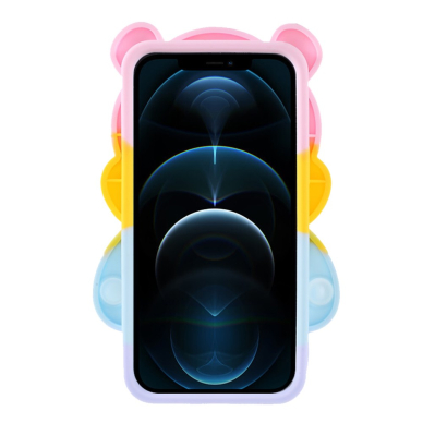 iPhone 12/12 PRO Tracy POP IT nugarėlė BEAR 2