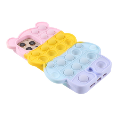 iPhone 12/12 PRO Tracy POP IT nugarėlė BEAR 3