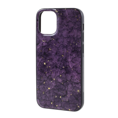 Iphone 12/12 PRO violetinė EPOXY MARBLE nugarėlė 1