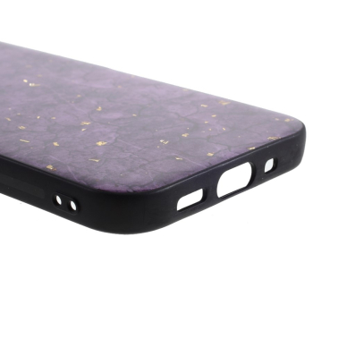 Iphone 12/12 PRO violetinė EPOXY MARBLE nugarėlė 5