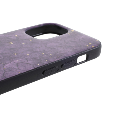 Iphone 12/12 PRO violetinė EPOXY MARBLE nugarėlė 6