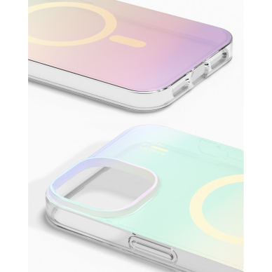 iPhone 13 / 14 / 15 iDeal Of Sweden Clear nugarėlė MagSafe Shimmer 1