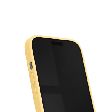 iPhone 13 / 14 / 15 iDeal Of Sweden nugarėlė MagSafe Silicone Soft Lemon 1