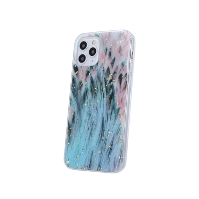 iPhone 13 Gold Glam Peacock nugarėlė