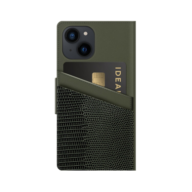 iPhone 13 iDeal Of Sweden dėklas Unity Wallet Metal Woods 2