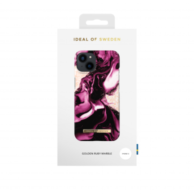 iPhone 13 iDeal Of Sweden nugarėlė Golden Ruby 2