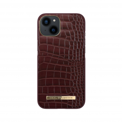 iPhone 13 iDeal Of Sweden nugarėlė Scarlet Croco