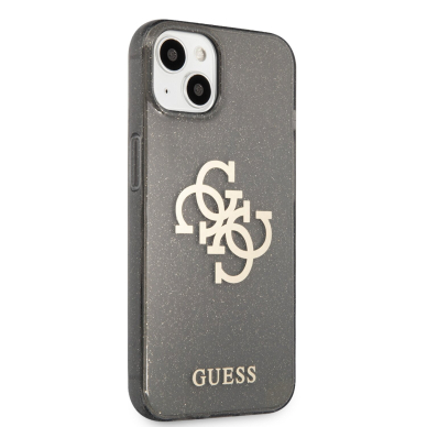 iPhone 13 juoda glitter GUESS nugarėlė GUHCP13MPCUGL4GBK 4