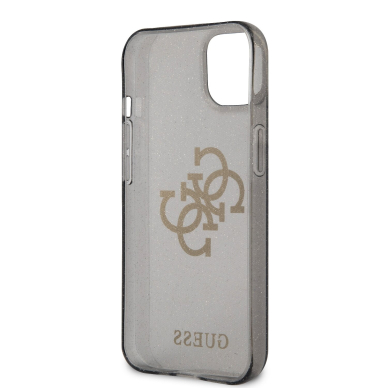 iPhone 13 juoda glitter GUESS nugarėlė GUHCP13MPCUGL4GBK 6