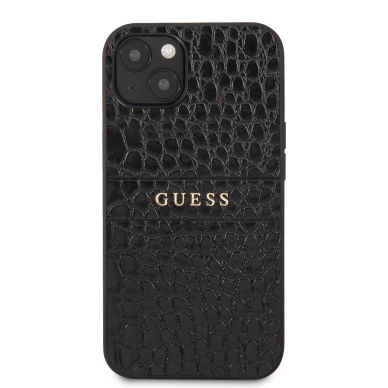 iPhone 13 juoda GUESS nugarėlė GUHCP13MPCRBBK 3