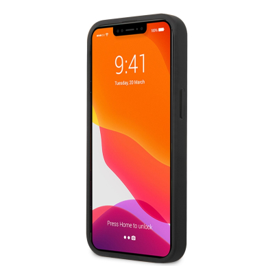 iPhone 13 juoda GUESS nugarėlė GUHCP13MPCRBBK 1