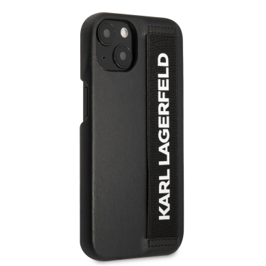 iPhone 13 juoda KARL LAGERFELD nugarėlė KLHCP13MSTKLBK 4
