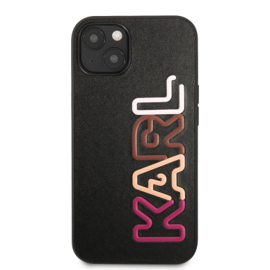 iPhone 13 juoda+multi. KARL LAGERFELD nugarėlė KLHCP13MPCOBK 2