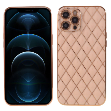 iPhone 13 kreminė SULADA RHOMBUS nugarėlė