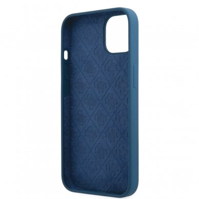 iPhone 13 mėlyna GUESS nugarėlė GUHCP13MLSLMGBL 5