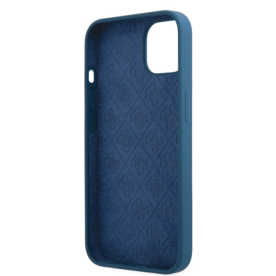 iPhone 13 mėlyna GUESS nugarėlė GUHCP13MLSLMGBL 5