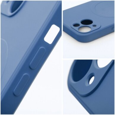 iPhone 13 mėlyna MagSilicone nugarėlė 2