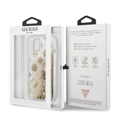 iPhone 13 MINI aukso sp. water GUESS nugarėlė GUHCP13SLGPEGO 7