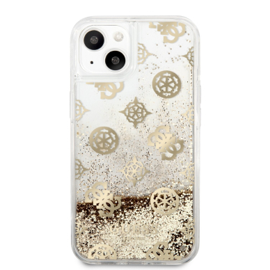 iPhone 13 MINI aukso sp. water GUESS nugarėlė GUHCP13SLGPEGO 2