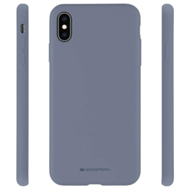 iPhone 13 MINI grey blue MERCURY SILICONE nugarėlė 1
