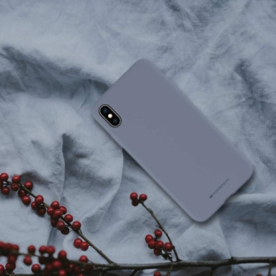 iPhone 13 MINI grey blue MERCURY SILICONE nugarėlė 6