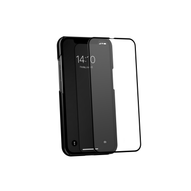 iPhone 13 MINI IDEAL OF SWEDEN juodas pilnas 5D apsauginis stiklas