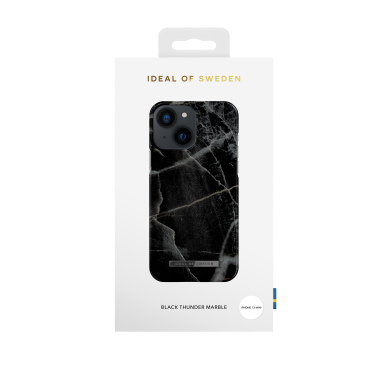 iPhone 13 MINI iDeal Of Sweden nugarėlė Black Thunder Marble 1