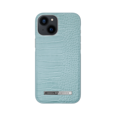 iPhone 13 MINI iDeal Of Sweden nugarėlė Soft Blue Croco