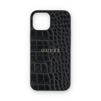 iPhone 13 MINI juoda GUESS nugarėlė GUHCP13SPCRBBK