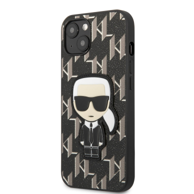 iPhone 13 MINI juoda KARL LAGERFELD nugarėlė KLHCP13SPMNIKBK 3