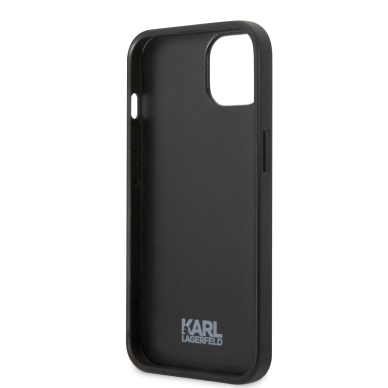 iPhone 13 MINI juoda KARL LAGERFELD nugarėlė KLHCP13SPMNIKBK 6