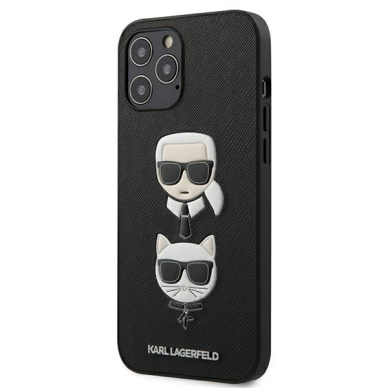 iPhone 13 MINI juoda KARL LAGERFELD nugarėlė KLHCP13SSAKICKCBK 8