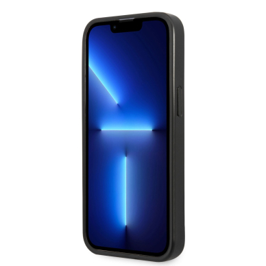 iPhone 13 MINI rožinė+juoda KARL LAGERFELD nugarėlė KLHCP13SMNMP1P 1