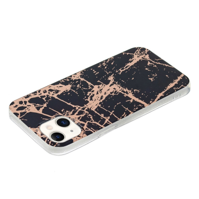 iPhone 13 MINI Tracy nugarėlė Black&Gold Marble 1