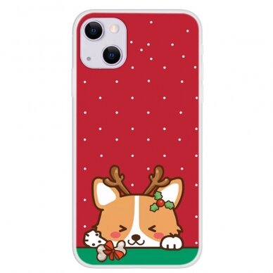 iPhone 13 MINI Tracy nugarėlė Christmas Cute Elk Head