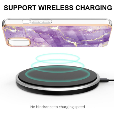 iPhone 13 MINI Tracy nugarėlė MILKY WAY MARBLE Purple 2
