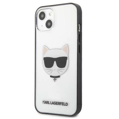 iPhone 13 MINI Transparent KARL LAGERFELD Choupette nugarėlė 1