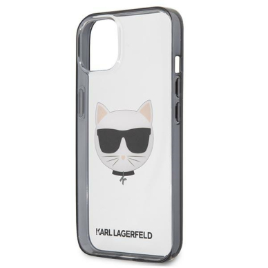 iPhone 13 MINI Transparent KARL LAGERFELD Choupette nugarėlė 5