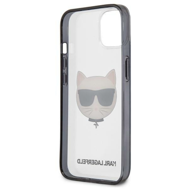 iPhone 13 MINI Transparent KARL LAGERFELD Choupette nugarėlė 6
