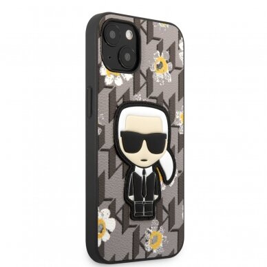 iPhone 13 pilka KARL LAGERFELD nugarėlė KLHCP13MPMNFIK1 4