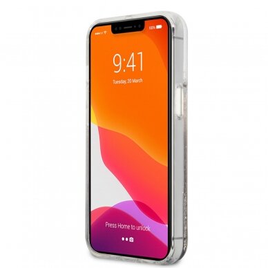 iPhone 13 PRO aukso spalvos water KARL LAGERFELD nugarėlė KLHCP13LGKCD 1