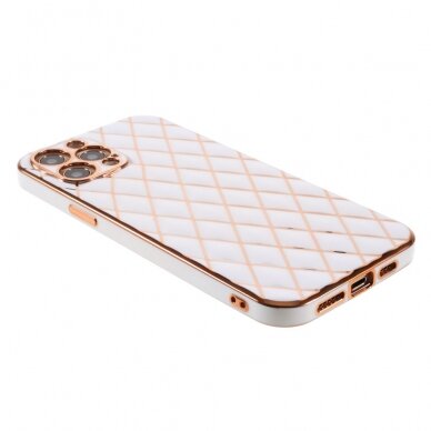 iPhone 13 PRO balta SULADA RHOMBUS nugarėlė 3