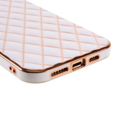 iPhone 13 PRO balta SULADA RHOMBUS nugarėlė 4